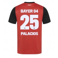 Bayer Leverkusen Exequiel Palacios #25 Hemmatröja 2024-25 Kortärmad